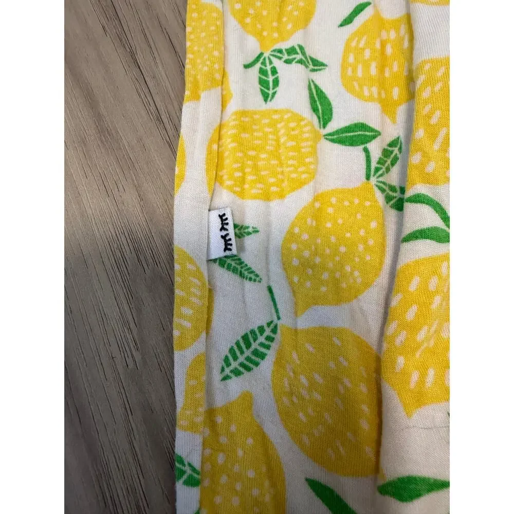 Little Sleepies Baby Girls 0-3 Months Lemons Footed Sleeper Pajamas Bamboo Zippy